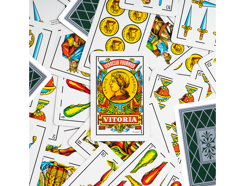 BARAJA FOURNIER ESPAÑOLA Nº27 50 CARTAS ESTUCHE DE PLASTICO