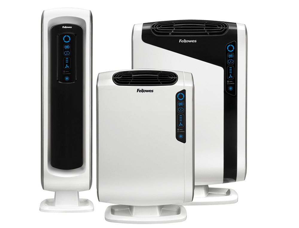 PURIFICADOR DE AIRE FELLOWES AERAMAX DX5 RENDIMIENTO HASTA 8 M2 FILTRO HEPA / CARBONO 180X214X700 MM