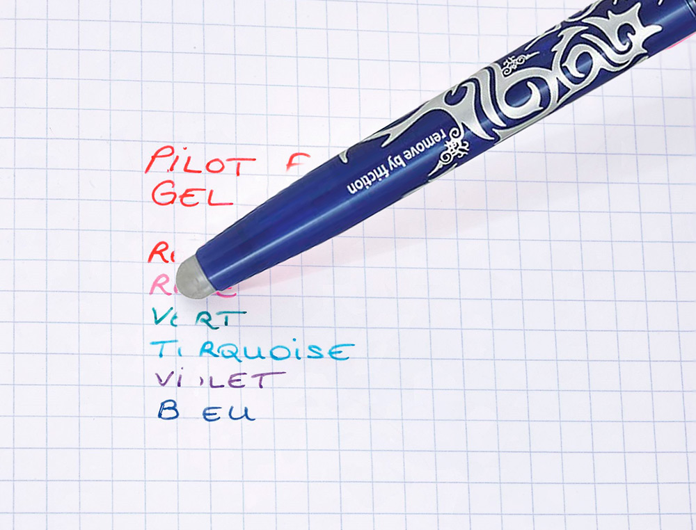 BOLIGRAFO PILOT FRIXION BALL BORRABLE 0,7 MM PUNTA MEDIA AZUL EN BLISTER