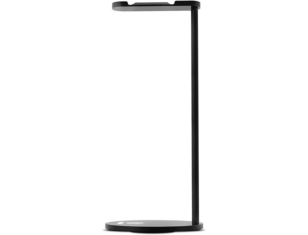 SOPORTE PARA AURICULAR OZONE MUTE ALUMINIO ALTURA 255 MM COLOR NEGRO