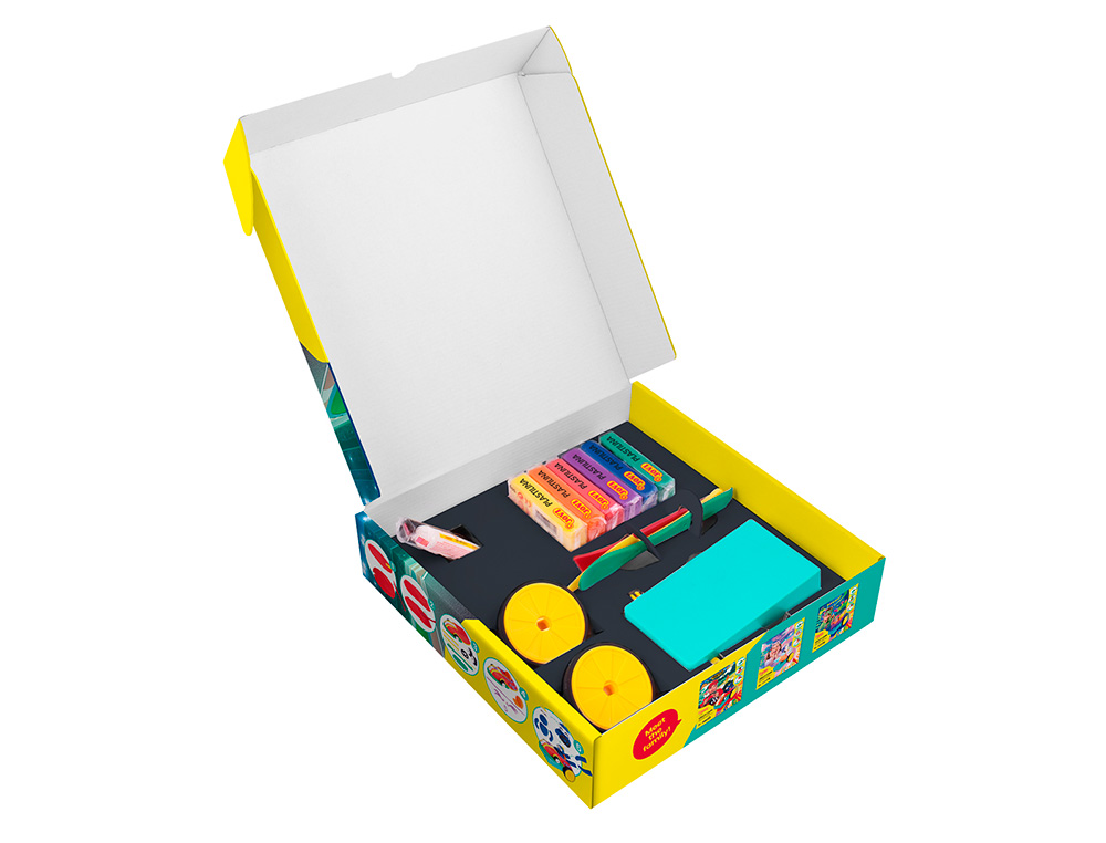 JUEGO JOVI PLASTILINA JOVITECH CRAZY CARS FANTASY KIT
