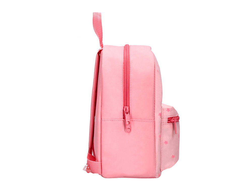 MOCHILA PREESCOLAR LIDERPAPEL KIDS ROSA 250X115X210 MM