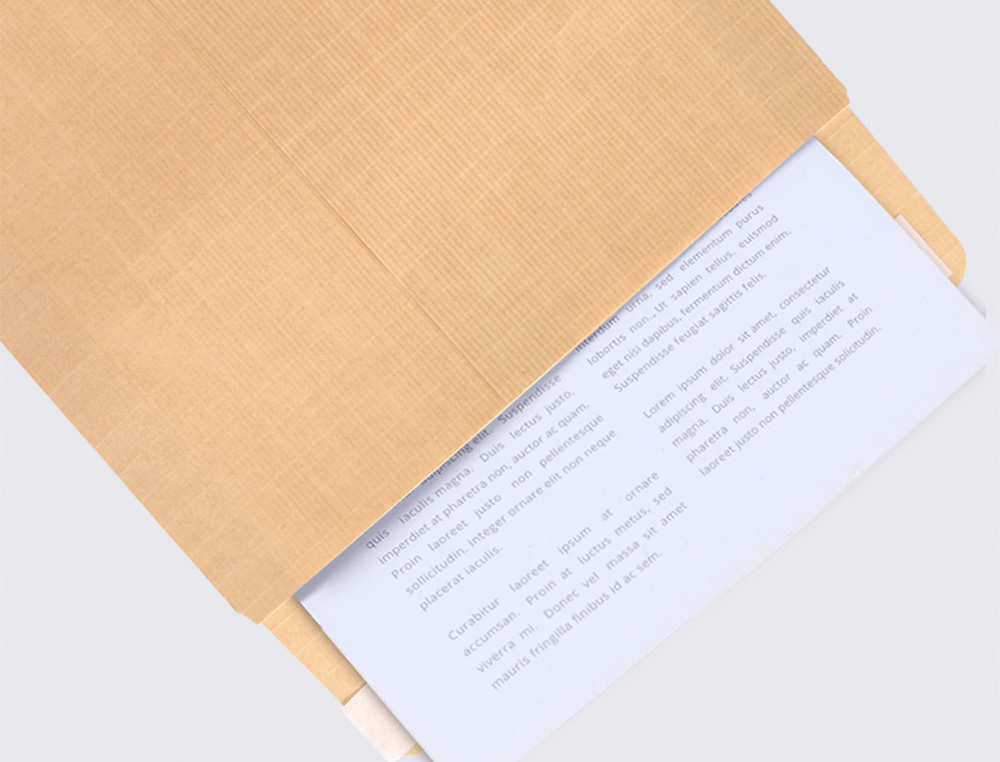 SOBRE LIDERPAPEL BOLSA N.14 KRAFT B5 176X250 MM TIRA DE SILICONA CAJA DE 500 UNIDADES