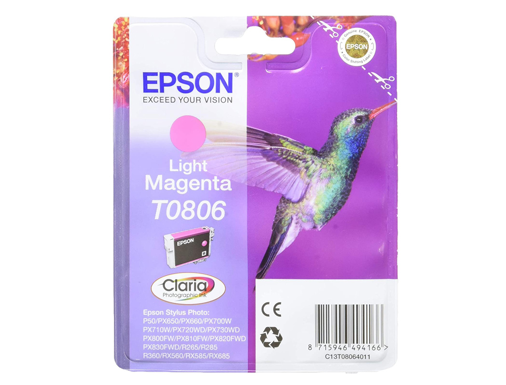 INK-JET EPSON STYLUS PHOTO R265/R360 RX560 MAGENTA CLARO
