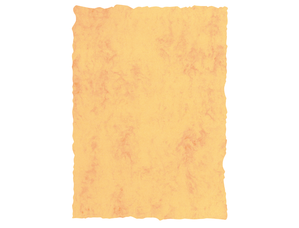 PAPEL PERGAMINO DIN A4 200 GR COLOR MARMOL AMARILLO PAQUETE DE 25 HOJAS