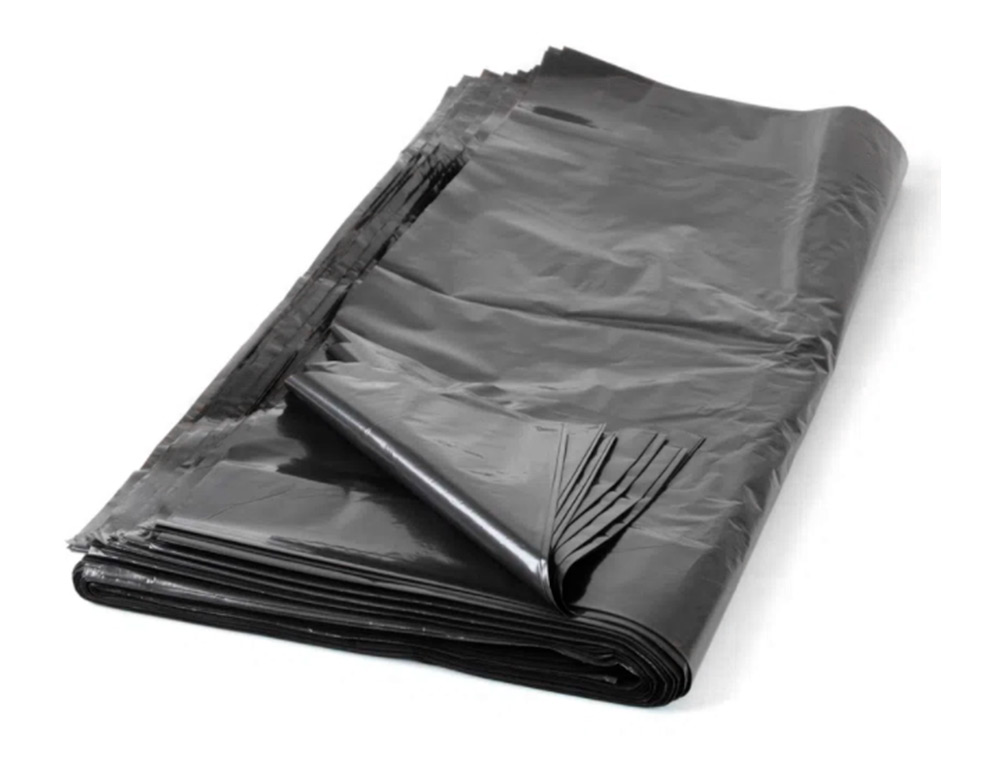 BOLSA BASURA INDUSTRIAL BIZNAGA NEGRA 85X105CM GALGA 120 ROLLO DE 10 UNIDADES