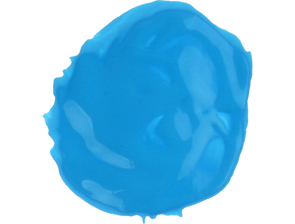 TEMPERA LIDERPAPEL ESCOLAR 40 ML AZUL CIAN