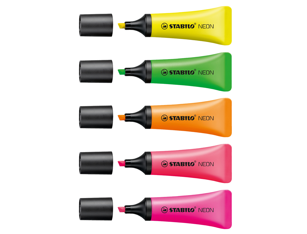 ROTULADOR STABILO FLUORESCENTE 72 ROSA NEON