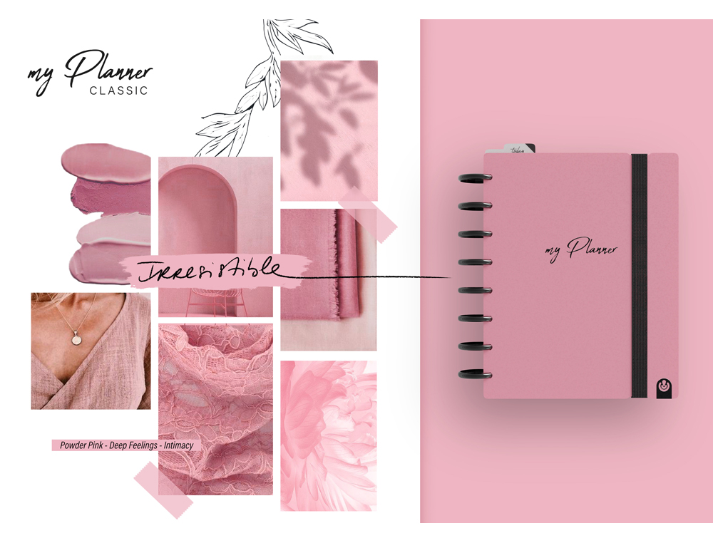 CUADERNO CARCHIVO MY PLANNER INGENIOX CLASSIC DIN A5 240 HOJAS COLOR ROSA