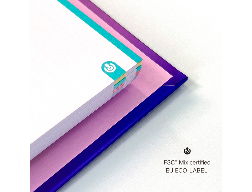 CARPETA CARPEBLOCK CARCHIVO DIN A4 FOAM CON RECAMBIO BONUS 360º SOFT STYLE COLOR VERDE LIMA
