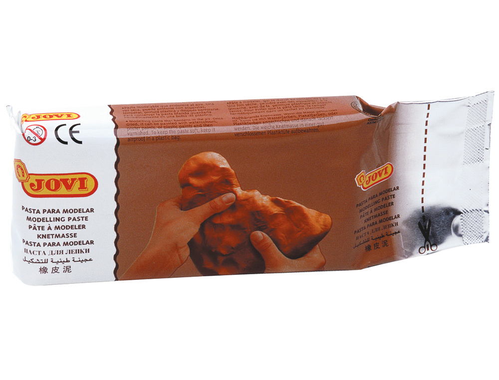PASTA PARA MODELAR JOVI 500 GR TERRACOTA